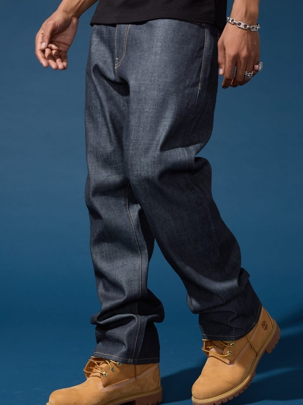 Jordan Craig Men's Dark Indigo Relaxed Jeans